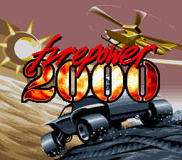 Firepower 2000 (USA) Title Screen